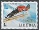 Liberia 1980. Scott #867 (MNH) Winter Olympic Games, Lake Placid, Ski Jump - Liberia