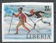 Liberia 1980. Scott #870 (MNH) Winter Olympic Games, Lake Placid, Cross-country Skiing - Liberia