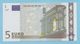 5 EURO L030D2 RARE CHARGE 80  UNC - 5 Euro