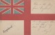 Royaume-Uni - English Flag - Union Jack - Postmarked Hanley Ap. 18 1900 - Nimy - Stoke-on-Trent