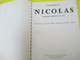 Catalogue/Vins Nicolas/Liste Des Grands Vins/sous Le Signe Du MEXIQUE/Peintures Christian CAILLARD/Dédicace/1959  CAT223 - Alimentaire