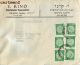 LETTRE ISRAEL PALESTION I. KINO MANUFACTURE TEL-AVIV STAMP TIMBRE - Usados (con Tab)