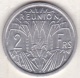 Ile De La Réunion. 2 Francs 1973. Aluminium - Réunion