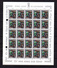 1965,   Contes Folkloriques, 25 X Yv. 672 / 677** En Feuille, Cote75,- &euro;, - Full Sheets