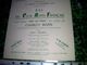 Programme Bal Du Club Alpin Francais Nuit Au Tyrol Radiodiffusion Et Radio  Luxembourg Annee 1954 A  Chalon Sur Saone - Programs