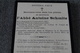 L'abbé Antoine Schmitz,curé D'Assesse En 1903,proviseur Du Collège De Virton,mort Le 15/12/1920 - Obituary Notices