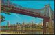 °°° 7799 - NY - NEW YORK - QUEENSBORO BRIDGE - 1971 With Stamps °°° - Puentes Y Túneles