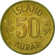 Monnaie, Iceland, 50 Aurar, 1974, TTB+, Nickel-brass, KM:17 - Islandia