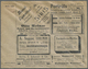GA Thematik: Anzeigenganzsachen / Advertising Postal Stationery: 1902 (ca), Dt. Reich. Privat-Anzeigen-Umschlag 10 Pf Re - Non Classificati