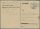 Br Deutsche Lokalausgaben Ab 1945: Demmin, 1945, Etikett Im Format 20x12 Mm Mit Handschriftlichem Werte - Autres & Non Classés