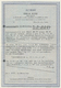 Br Deutsche Lokalausgaben Ab 1945: 1946, GROßRÄSCHEN: 3 Pf. Bis 60 Pf., Gebührenzettel Auf Teils Farbig - Andere & Zonder Classificatie