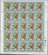 ** Thematik: Flora-Orchideen / Flora-orchids: 1981, Guyana. Surcharge 60c On 3c With Diagonal Overprint "Royal Wedding 1 - Orchids