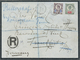 Br Thematik: Königtum, Adel / Royalty, Nobility: 1905, Larger Size Mourning Cover Franked With 2 And 5 D Edward VII Sent - Royalties, Royals