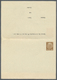 GA Thematik: Medizin, Gesundheit / Medicine, Health: 1935 (ca), Dt. Reich. Privat-Doppelkarte 3+3 Pf Hindenburg "Rheumas - Medicine