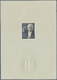 Thematik: Musik-Komponisten / Music-composers: 1936/1954, Dt. Reich / Berlin. Ankündigungskarton (der Bundesdruckerei, B - Music