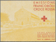 Brrst Ägäische Inseln: 1945, Red Cross, 5l. + 10l. And 10l. + 10l., Both Values In Presentation Folder Neatly Oblit. - Aegean