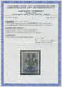 ** Albanien: 1913, Double Headed Eagle Overprints, 1pi. Ultramarine Unmounted Mint With Natural Gum Creasing. Cer - Albanie