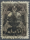 O Albanien: 1913, Double Headed Eagle Overprints, 2½pi. Brown Neatly Cancelled. Certificate Ceremuga. Mi. 800,- - Albanie