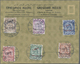 Albanien: 1914, Arrival Of King William, Complete Set Of Six Values On FIRST DAY COVER From "ELBASAN 7.3.1914" - Albania