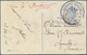 Br Albanien: 1916. Military Mail Picture Post Card To France Cancelled By Albania No 3 Military  Date Stamp With - Albanie