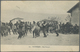 Br Albanien: 1920. Picture Post Card Addressed To France With Circular 'Zone Neutre Greco Albanaise/Le Commandant - Albanie