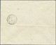 Br Albanien: 1927, Airmails, 5q. To 3fr., Complete Set And 50q. Greyish Green On Airmail Cover From "TIRANE 22.4. - Albania