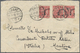 Br Albanien: 1930, 10q. Red, Single Stamp And Hori. Pair, Each With Shifted Overprint, On Commercial Cover From " - Albania