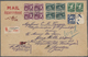Br Thematik: Olympische Spiele / Olympic Games: 1928, Netherlands. Amsterdam Olympic Stamps On Registered Letter From "' - Autres & Non Classés