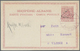 GA Albanien - Ganzsachen: 1914, "7.Mars" Handstamp On 5q. Green And On 10q. Red, Two Used Cards "VLONE 12.3.1914" - Albanie