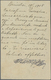 Delcampe - Br Albanien - Besonderheiten: 1917/1918, Zwei Briefe (beide Mgl.) Mit Ital. Frankaturen Sowie Zwei Portofreie Fel - Albania