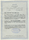 ** Sowjetische Zone - Thüringen: 1945, Weihnachtsblock Auf Gelblichgrauem Papier In Type I „Kerbe Im 'D - Altri & Non Classificati