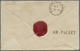 Br Belgien: 1866, Letter Franked With 40 C And 1 Franc Cancelled By Point Cancellation "63" From BRUXELLES (NORD) - Other & Unclassified