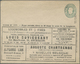 GA Belgien - Ganzsachen: 1877, 10 C Green Advertising Postal Stationery Envelope (Imp. J.Corne, Schaerbeek), Seri - Other & Unclassified