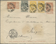 GA Belgien - Ganzsachen: 1893, Stationery Envelope Leopold II 10 C Red Uprated 1 C Grey, 2x 2 C Yellow And 10 C R - Other & Unclassified