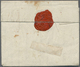 Br Belgien - Französische Armeepost: 1795, "D.ON. F ARM.S. DU NORD", Straight Line In Red, Clear Strike On Folded - Autres & Non Classés