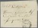Br Belgien - Französische Armeepost: 1796, "B.AU.G.L. ARM.S. DU NORD SAMBRE ET MEUSE" (Brussel), Two Line In Red - Autres & Non Classés