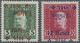 ** Bosnien Und Herzegowina (Österreich 1879/1918): 1916, Freimarken Franz Joseph 5 H. Grün Und 10 H. Hellkarmin J - Bosnie-Herzegovine