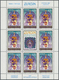 ** Bosnien Und Herzegowina - Serbische Republik: 1997, Europa, Both Issues In Little Sheets Of 8 Stamps Each, Min - Bosnie-Herzegovine