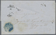 Br Bulgarien - Vorphilatelie: 1860, Folded Envelope From Zishtovi To Constantinople With All Arabic Blue "ÜCRETI - ...-1879 Prephilately