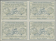 GA Bulgarien - Ganzsachen: Design "Rome" 1906 International Reply Coupon As Block Of Four 30 C. Bulgarie. This Bl - Postcards