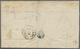 Br Dänemark: 1866. Envelope Addressed To London Bearing Yvert 5, 8s Green (imperf) And Yvert 12, Pair Of 3s Lilac - Covers & Documents