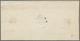 Br Dänemark: 1870, 2s. Blue, Line Perf. 12½, Horiz Pair, Fresh Colour (slight Wrinkiling At Right), On Lettershee - Lettres & Documents