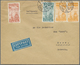 Delcampe - Br Dänemark: 1934, 6 Airmail Covers Mostly From Copenhagen To France, Switzerland, CSR - Covers & Documents