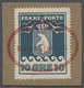 Brrst Dänemark - Grönländisches Handelskontor: 1931, 10 Öre Auf Briefstück Mit Rotem Ovalstempel "Udstedet Kagssimiu - Autres & Non Classés