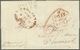 Br Dänemark - Besonderheiten: 1831, Ship Letter "Paid Leith" Per Steamer To Hamburg With Red Crowned Oval "SHIP L - Autres & Non Classés