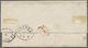 Br Dänemark - Besonderheiten: 1864, "FELTPOST No.1 14.4. P.1", Clear Strike On Folded Letter (dated Augustenburg) - Autres & Non Classés
