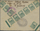 Br Estland: 1920-21 Three Registered Covers To Brooklyn, N.Y., U.S.A. Franked With 'Reval' Definitives, One Cover - Estonie