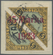 Brrst Estland: 1923, Airmail 45 M. With Ovprint Type II (second Edition) On Piece, Fine, Signed Double By Mikulski - Estonie