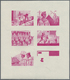 Delcampe - ** Thematik: Pfadfinder / Boy Scouts: 1969, SCOUTS IN GUINEA - 8 Items; Progressive Plate Proofs For The Souvenir Sheet, - Autres & Non Classés