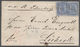 Br Finnland: 1874, Zwei Exemplare 20 P. Blau Mit Guter Zähnung Auf Brief Von Uleaborg 29/4 (blauer Aufgabe-K1) 'v - Lettres & Documents